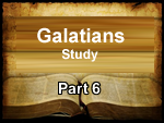 Galatians – Part 6