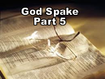 God Spake – Part 5